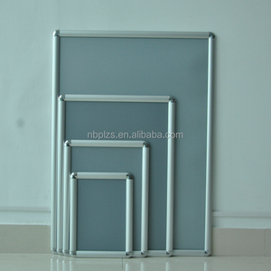 Khung Kẹp Bấm Bằng Nhôm Khung Treo Thương Mại Khung Treo Góc Tròn A0/A1/A2/A3/A4/A5 - Product Image 1