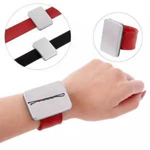 Professional Salon Magnetic Bracelet Wrist Band Strap Belt Hair Clip Holder Hairdressing Accessory Supplies barber tools