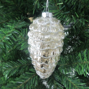 Wholesale Christmas Glass <strong>Pinecone</strong> for Christmas Tree/Christmas Ornament - Product Image 2