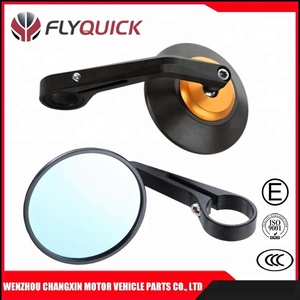 Miroir universel <span class=keywords><strong>de</strong></span> <span class=keywords><strong>guidon</strong></span> <span class=keywords><strong>de</strong></span> moto CNC, 2 pièces, en Aluminium, haute qualité, Micro-barre, universel, - Product Image 3