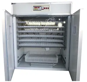 Big circulation fan 1056 eggs full automatic chicken egg incubator for sale