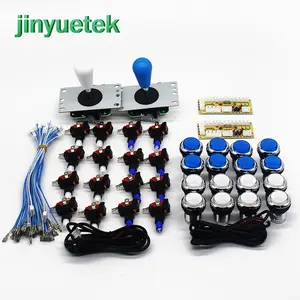 Jinyuetek DIY Arcade kits 35 in 1 HD Fishing game PCB and Wire harness for Fishing mario game accessories