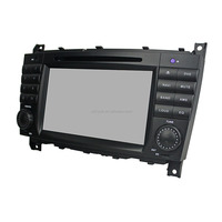 KD-7218 Android 10,0 PX6 reproductor de DVD del coche 8 pulgadas 2Din Auto Radio clase CLK W209 Clase C W203 clase G W463