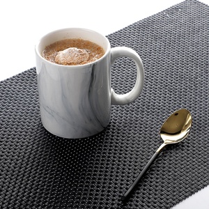 Venta caliente caso de mármol de lujo de la cena de cerámica de restaurante plato de porcelana de ~ - Product Image 5