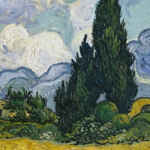 Campo <span class=keywords><strong>di</strong></span> grano Cipressi Astratta Della Tela <span class=keywords><strong>di</strong></span> canapa <span class=keywords><strong>di</strong></span> Arte <span class=keywords><strong>Van</strong></span> <span class=keywords><strong>Gogh</strong></span> <span class=keywords><strong>Dipinti</strong></span> Ad Olio Riproduzione - Product Image 4