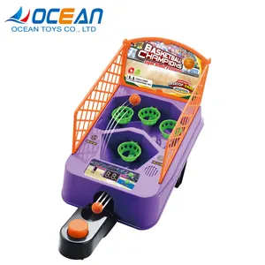 Children indoor game table mini plastic target sport finger press basketball shooting machine