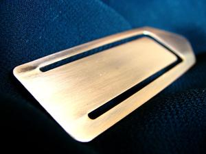 Koreaanse vergulde gouden messing bladwijzer - Product Image 2