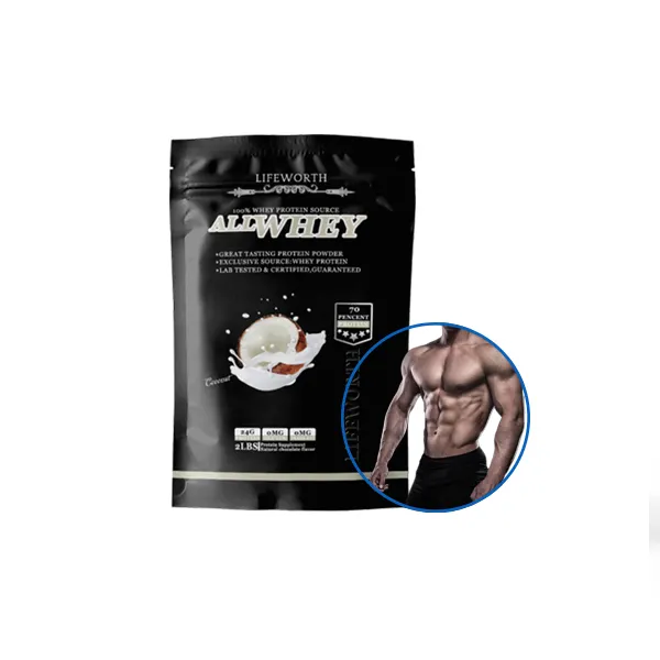 Lifeworth wholesale bulk bcaa whey protein powder