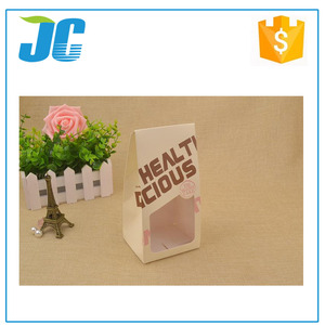 Logo personnalisé papier nougat emballage boîte witn fenêtre en pvc - Product Image 2