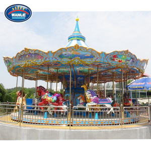 مورد ملاهي ركوب الخيل أرض المعارض مرح الذهاب جولة تأجير كاروسيل للبيع - Product Image 6