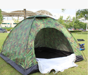 <span class=keywords><strong>Tente</strong></span> <span class=keywords><strong>de</strong></span> camping pliable <span class=keywords><strong>camouflage</strong></span> 180T en polyester pour 4 personnes, haute qualité, prix bas, personnalisée, pour trois saisons, avec piquets <span class=keywords><strong>de</strong></span> neige - Product Image 2