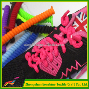 Meilleur Endroit Pour <span class=keywords><strong>Acheter</strong></span> Non Attachant Spirale Élastique Lacets de Chaussures Pour Enfants Chaussures - Product Image 4