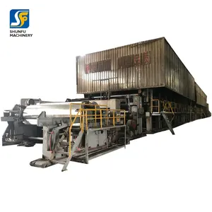 Machinery Recycling Waste Paper To Make Kraft/Craft Paper Rolls