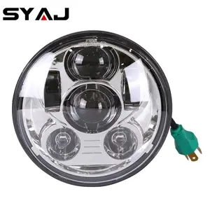 DOT Motorbike Led Projector Headlights 5.75 "5 3/4 Headlight Motorcycle Headlamp For H-アーレイ