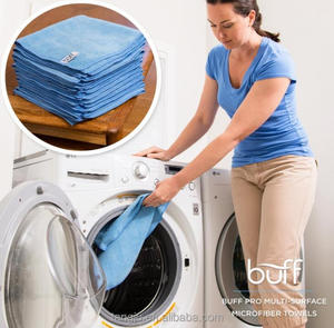 Buff Pro Multi-surface Microfiber Towel 12 Pack | Khăn Lau Cao Cấp | Bụi, Chà, Sạch, Đánh Bóng, Hấp Thụ | Lớn 16 "X 16" - Product Image 4