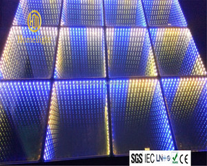 3D Magic <strong>Mirror</strong> LED Dance Floor <strong>Tiles</strong> for Hotel Home <strong>Disco</strong> Event - Product Image 6