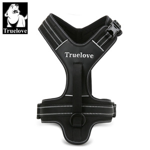 Truelove Listo para enviar Arnés para perros de entrenamiento de coche de nailon de alta calidad Arnés para mascotas duradero impermeable reflectante de lujo ajustable - Product Image 1