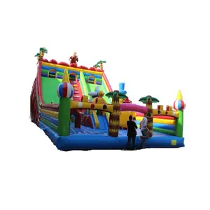 Trẻ Em Lớn/Người Lớn Theme Công Viên Giải Trí Ngoài Trời Jumping Castle Inflatable Bouncer Combo Slide Được Sử Dụng Cho Thể Thao Ngoài Trời