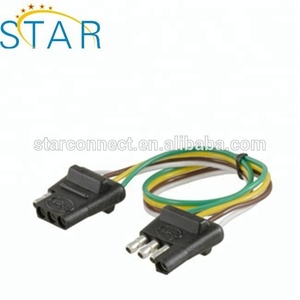 Nhà Máy 4 Way Trailer Cắm Dây Nối 4 Pin Khai Thác Nam/Nữ Mở Rộng Phẳng Dây Khai Thác Nhà Sản Xuất - Product Image 6