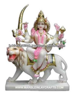 Statue of Durga Maa on Lion - Product Image 1