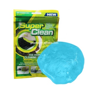 <span class=keywords><strong>Gel</strong></span> à colle amovible 80g, super nettoyant, avec emballage de film en aluminium refermable, pour clavier - Product Image 1