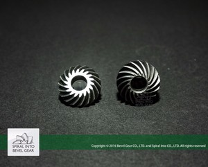 Right <b>Hand</b> Spiral Bevel Gear Transmission New Steel Crown Wheel and Pinion - Product Image 4