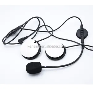 <span class=keywords><strong>Accessori</strong></span> <span class=keywords><strong>moto</strong></span> personalizzati con il dito PTT e cancellazione del rumore Mic prezzo di fabbrica Logo e Jack per la guida - Product Image 1