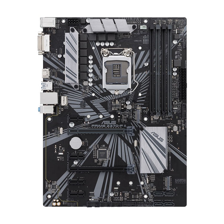 ASUS PRIME Z370-P II ATXマザーボード 64GB DDR4メモリ付き