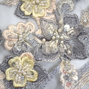 Đáng yêu ren hoa đính cườm <span class=keywords><strong>Net</strong></span> cô gái ren áo ngủ váy vải tuyn ren cho đám cưới ăn mặc HY0921-2 - Product Image 5