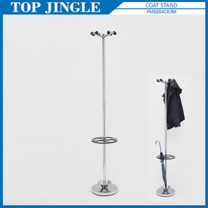 Support de cintre de costume en métal de forme de figure moderne de couleur noire - Product Image 4