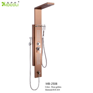 Directe amicale Usine Prix <span class=keywords><strong>Simple</strong></span> Conception PVC <span class=keywords><strong>pas</strong></span> <span class=keywords><strong>cher</strong></span> panneaux de <span class=keywords><strong>douche</strong></span> P5002 - Product Image 6