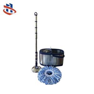 Hogar vida fácil polvo spray microfibra 360 giro piso fregona limpiador - Product Image 1