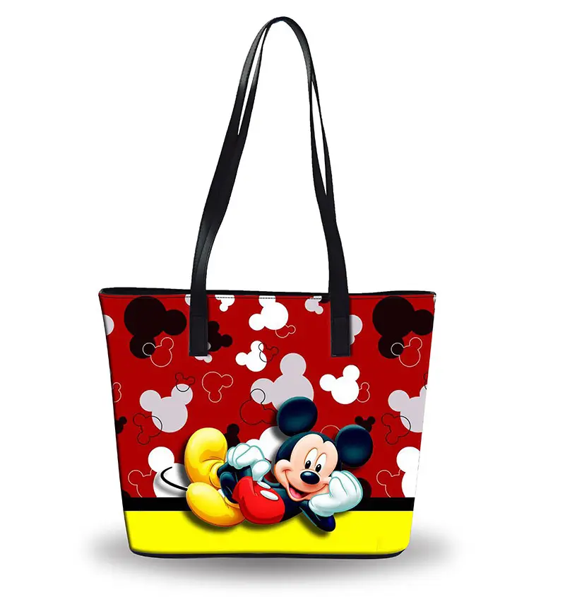 Disney ladies large linen leather clear beach neoprene cotton polyester nonwoven shopping women's custom jute canvas tote bag