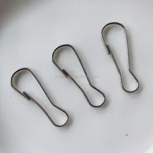 Bán Buôn S-ring Rèm Clasp Chia Vòng Chìa Khóa Móc Chuỗi Vòng, Sprung Hooks Cho Phụ Kiện Rèm - Product Image 1