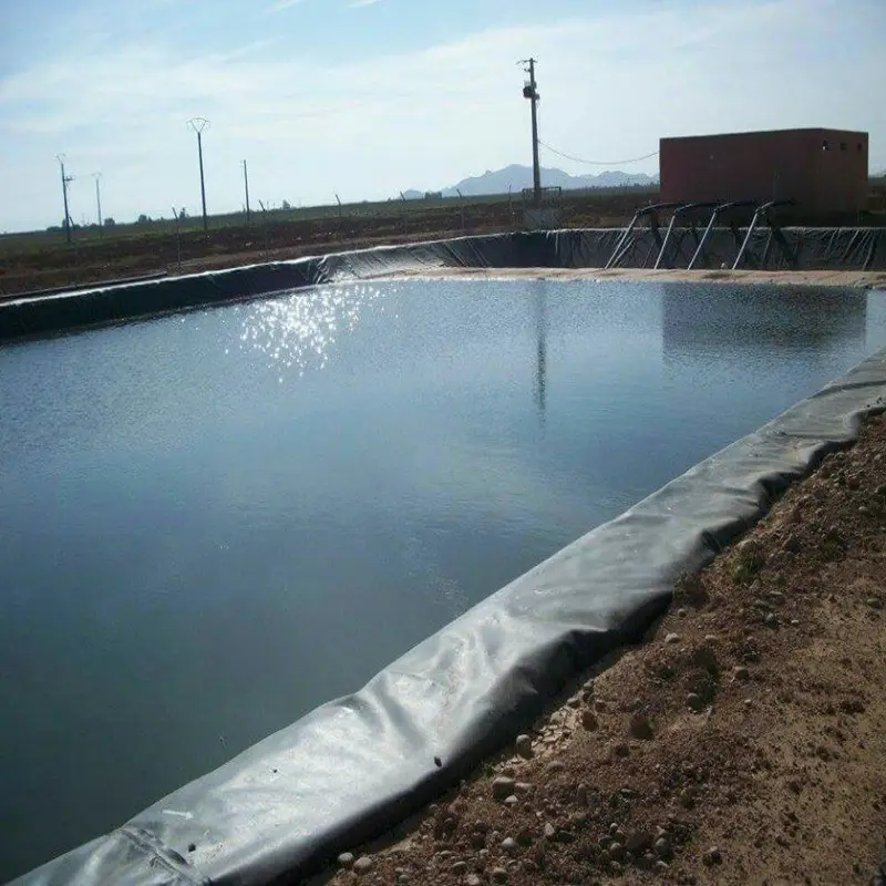 Rolo de linhas de plástico para aquacultura, rolo de forro para peixes, lagos, hdpe