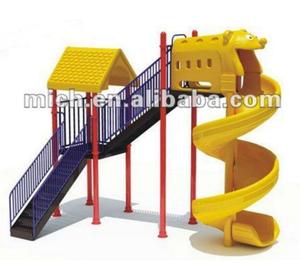Bonne Qualité Pas Cher en plein air aire de jeux enfants en plastique <span class=keywords><strong>toboggan</strong></span> en spirale pour vente - Product Image 1
