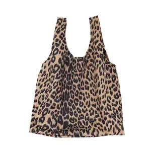 Venta al por mayor Fairmont estampado de leopardo bolso mujer bolso