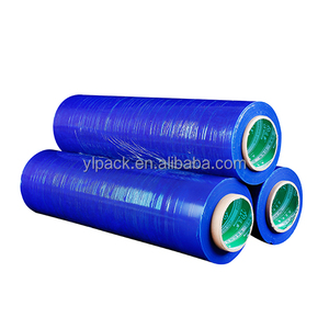 Yalanpack Casting Blue LLDPE <span class=keywords><strong>Stretch</strong></span> folie Jumbo <span class=keywords><strong>Roll</strong></span> zum Paletten wickeln