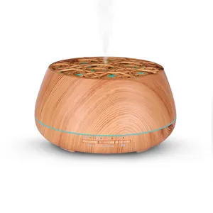 New Products 2024 Innovative Product Ultrasonic Aromatherapy Diffuser 400ml Mini Air Humidifier OEM Household Volcano Vaporizer