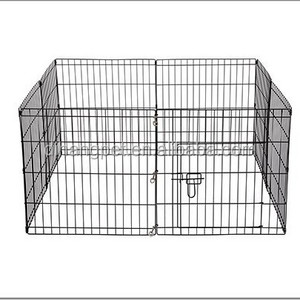 Huisdier Box Hond Konijn Puppy Spelen Pen Kooi Opvouwbare Omheining Krat Achthoekige Metalen Hond Hek Konijn Hekwerk 8 Panelen - Product Image 4