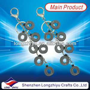 Mejor- venta de promoción llavero de cuero - Product Image 1