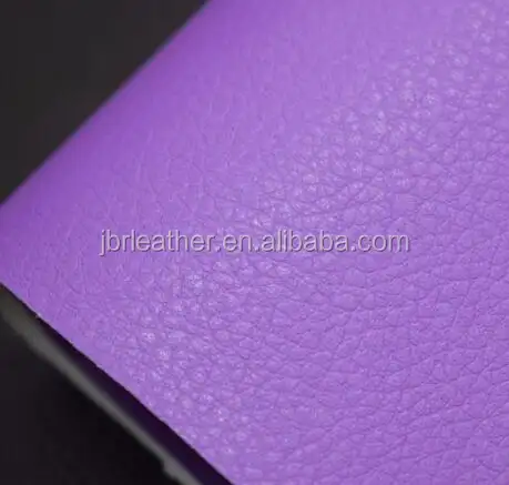 fine Litchi Grain Smooth Artificial PU Leather, Bag, Packaging Leather