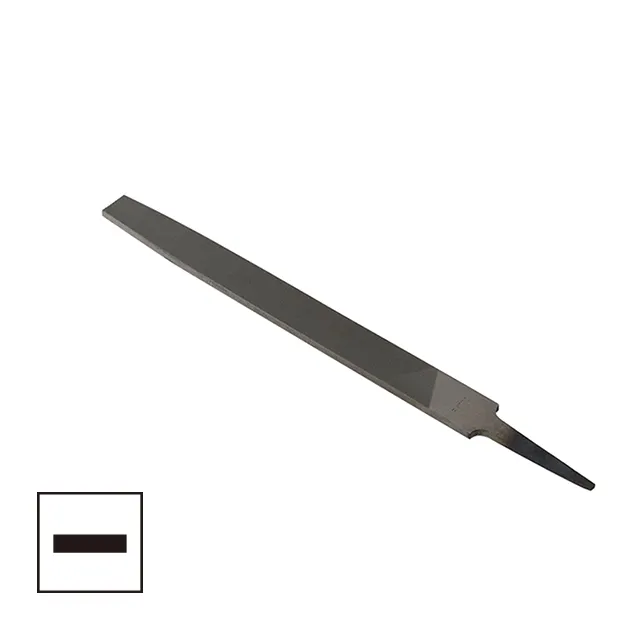 FIXTEC Hand Tools 8'' Flat Steel File