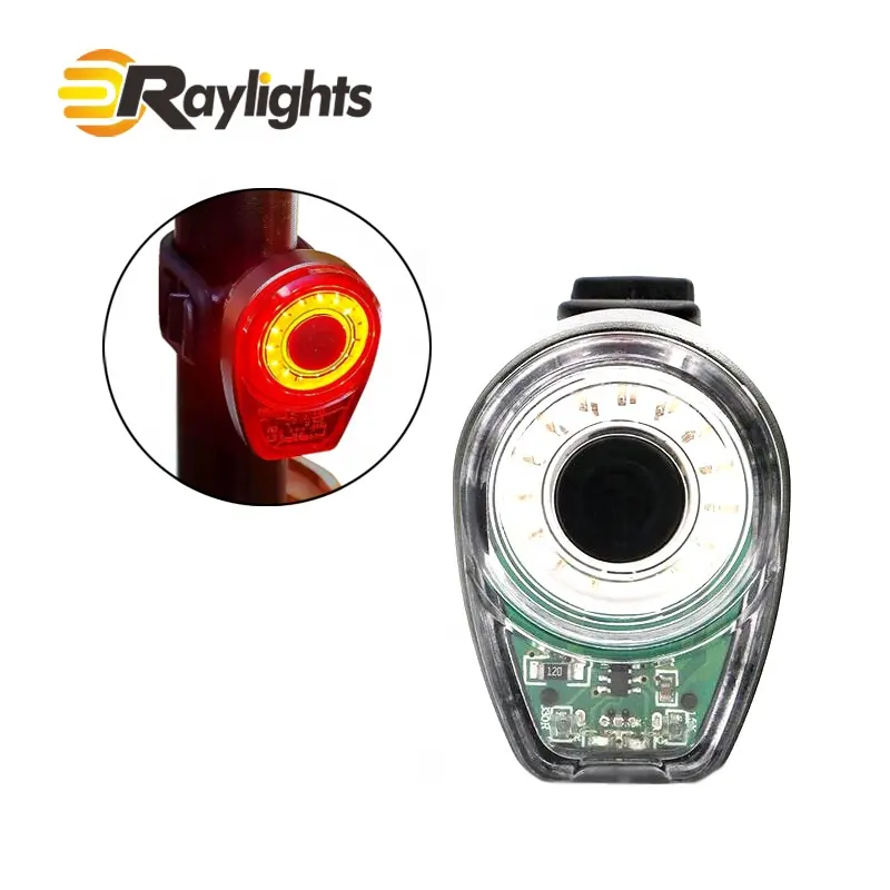 USB Rechargeable bicycle Taillight with Extreme Bright COB Technology 6 Modes (3 Brightness Levels) Install On Bicycle, Helmet