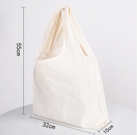 Sac en toile pliable vert ECO Sac bandoulière réutilisable en coton personnalisable pour femme Sac fourre-tout