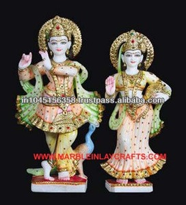 Estatua de Mármol del Ídolo Radha Krishna - Product Image 1