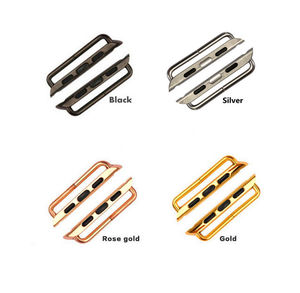Adaptateur pour bracelet en acier inoxydable, connexion d'adaptateur pour Apple Watch Iwatch, connecteur de bracelet de <span class=keywords><strong>montre</strong></span> - Product Image 5