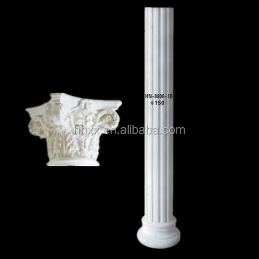Materiale da costruzione PU stile Europeo decorativo Colonna Romana