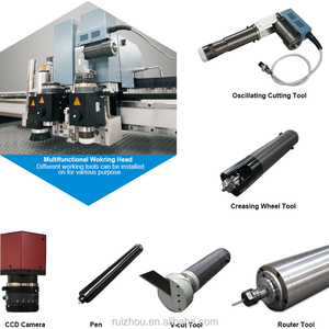 Ruizhou machine de découpe de couteaux en carton cnc avec roue de rainurage et découpes en V - Product Image 2