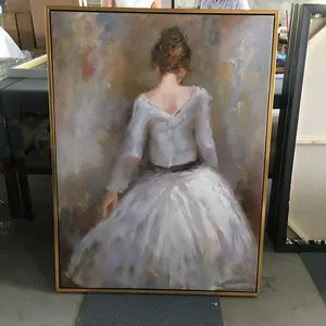 Profession elle Fabrik Preis Custom Home Wand kunst Dekor Frauen Nude Back Impressionist Kunst Gemälde